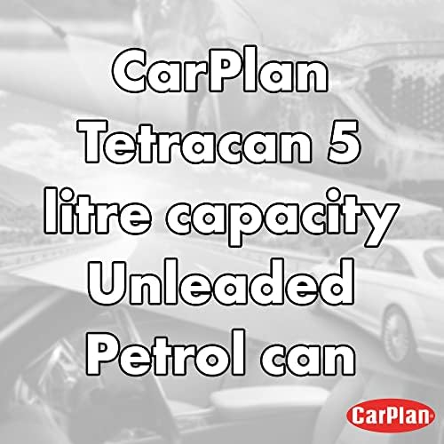 CarPlan Unleaded Petrol Fuel Can - Green, 5 Litre