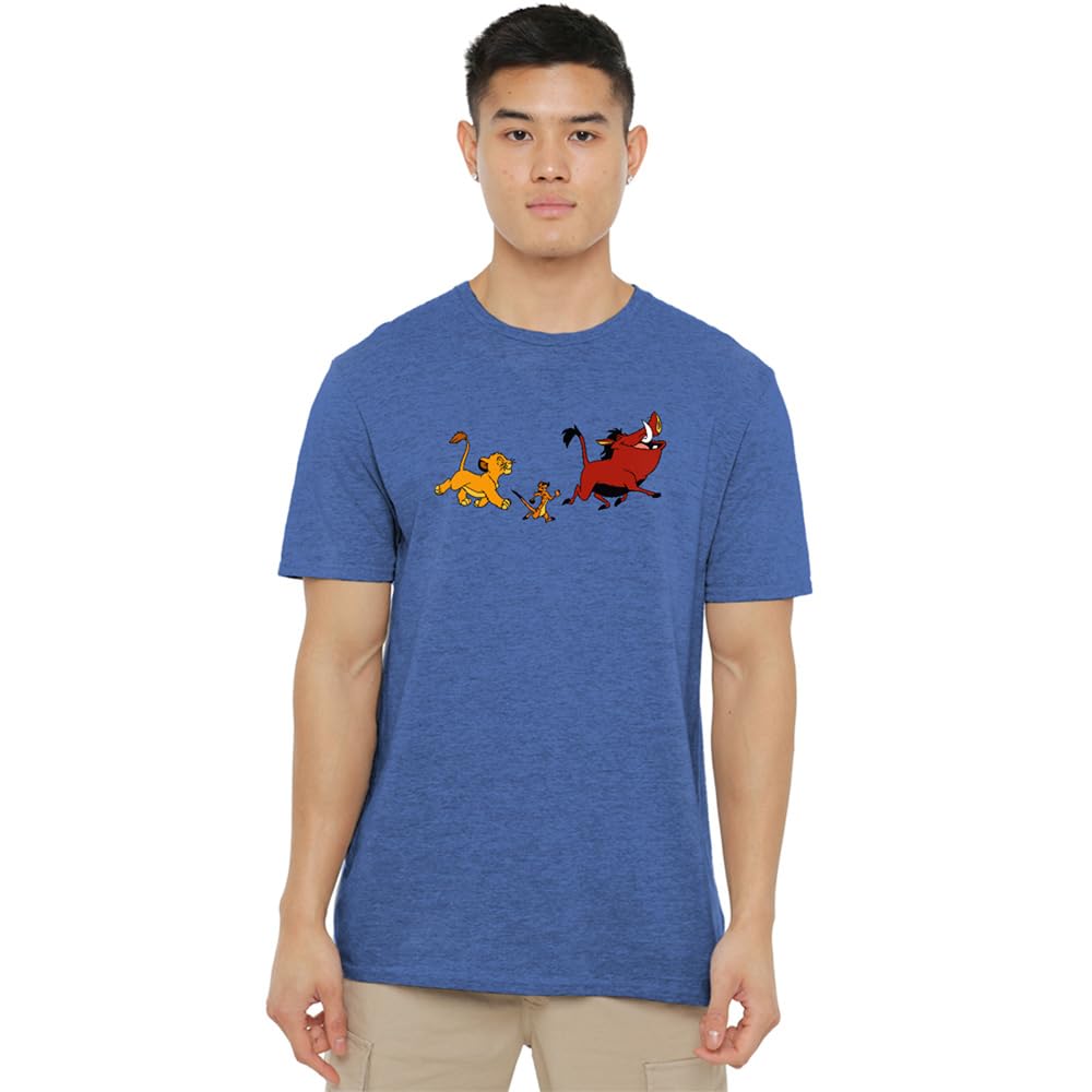 Disney Lion King Trio Unisex T Shirt, Royal, XXX-Large