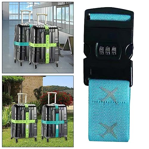 Ronyme Alça de bagagem, cinto de mala, alça de bagagem portátil multiuso, alça cruzada para viagem d