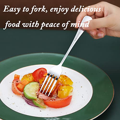 2 Packs Stainless Steel Dinner Forks, Forks Engraved With I Forking Love You, Inspirational Dinner Forks, Gift For Boyfriend Girlfriend, Husband Wife #TOP2