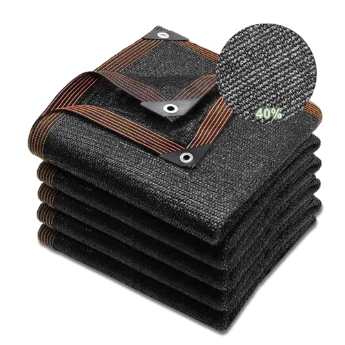 SDLDEER Filet d'ombrage 3 x 6 m avec œillets résistant aux UV 40%, Voile d'ombrage Respirant pour...