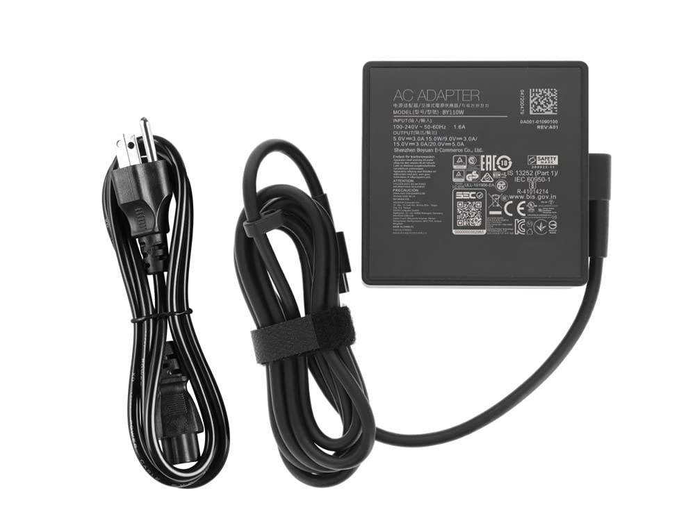 ROG ーブブ Amazon.com: 20V 5A 100W USB C Charger for Asus ROG Strix Scar 16