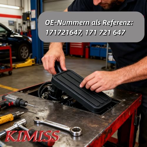 Pedalbezug Accelerator,KIMISS Pedalgummi Auto Gaspedal Pad Gaspedal Gaspedalauflage Gas Pedal Pad für T4 1990-2003