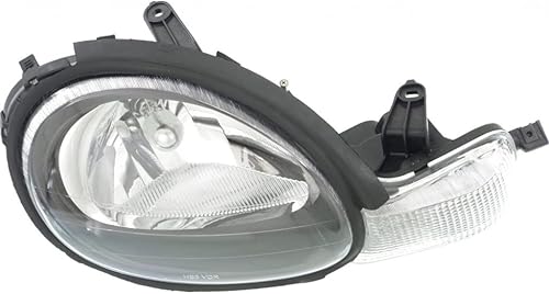 Miniatura 5 de KarParts360 Para 2001 PLYMOUTH NEON conjunto de faros delanteros par lado conductor y pasajero con bombillas sustituye CH2502127 CH2503127