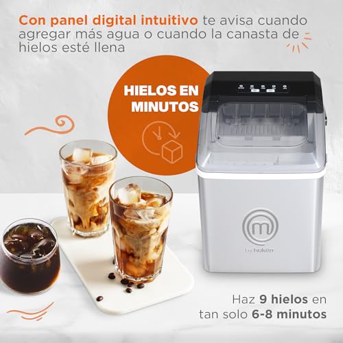 Opiniones y reviews de Máquina de cubitos de hielo los mejores 5. 23 Máquina de cubitos de hielo marca Hukën (2)