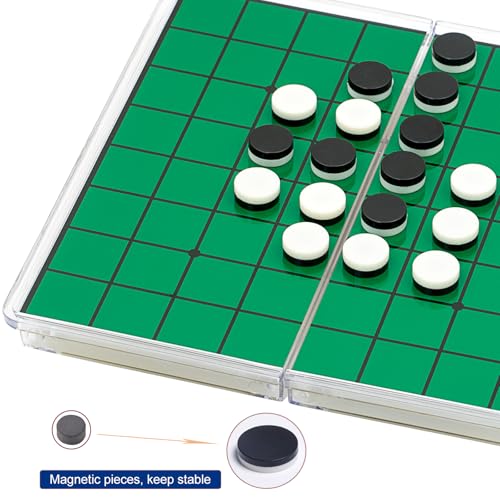 Mini juego de mesa Reversi magnético plegable miniatura 3