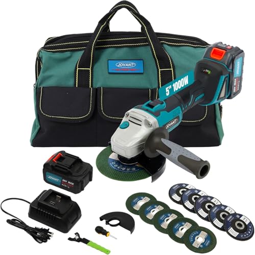 JOVANT 20V Cordless Angle Grinder Kit