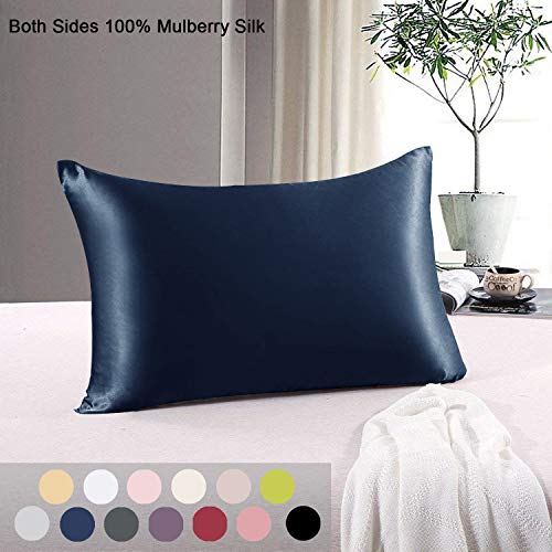 INSSL Silk Pillowcase for Women, Mulberry Silk Pillowcase for Hair and Skin