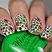 Winstonia Nail Art Stamping Image Plate Assorted Patterns Swirly Pixel Art Manicure Designs - Expressionism