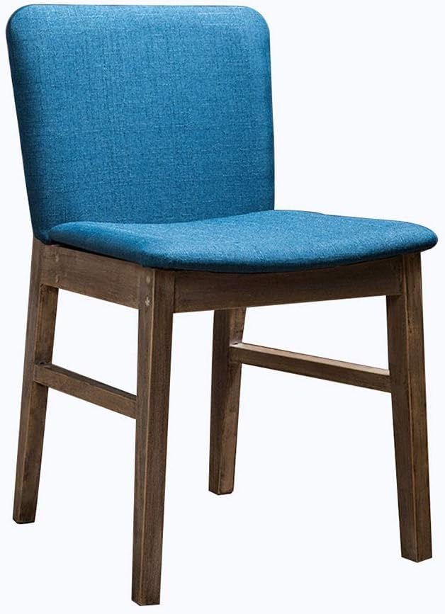 Chaise de salle a manger bleue moderne et ergonomique pour cuisine et salon