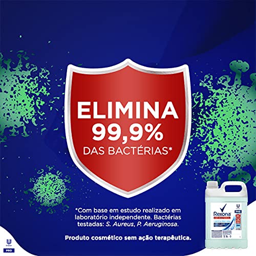 Sabonete Líquido Antibacterial para as Mãos Rexona Pro Limpeza Profunda Galão 5l, Rexona