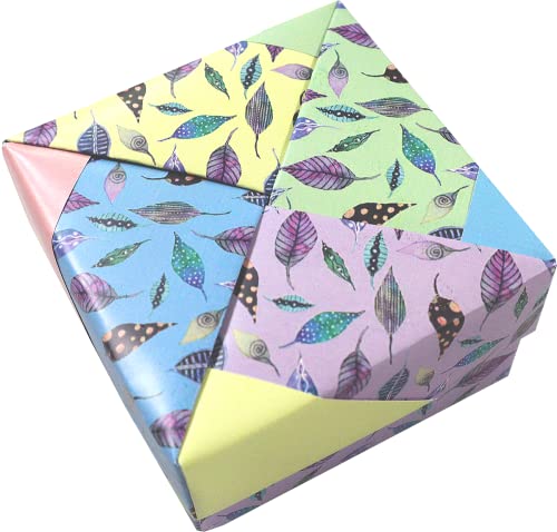 Origami Patterned Paper Double-Sided papier pliable aquarelle 24 pcs