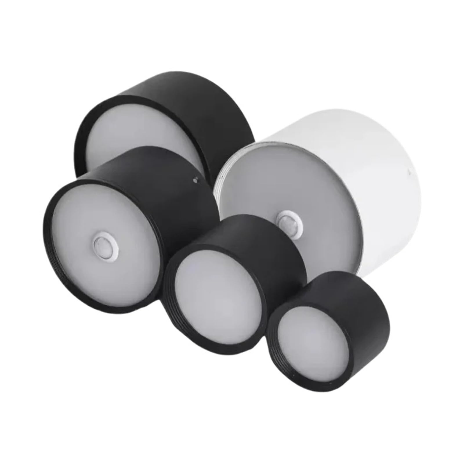 eufeifeiegds LED-Einbauleuchte mit PIR-Bewegungsmelder, 12 W, 18, 24, zur Deckenmontage, geeignet for Schlafzimmer, Badezimmer, Flur, Garage, Hotel, Nachtlicht(Warm white 3000K,WHITE SENSOR_20W)