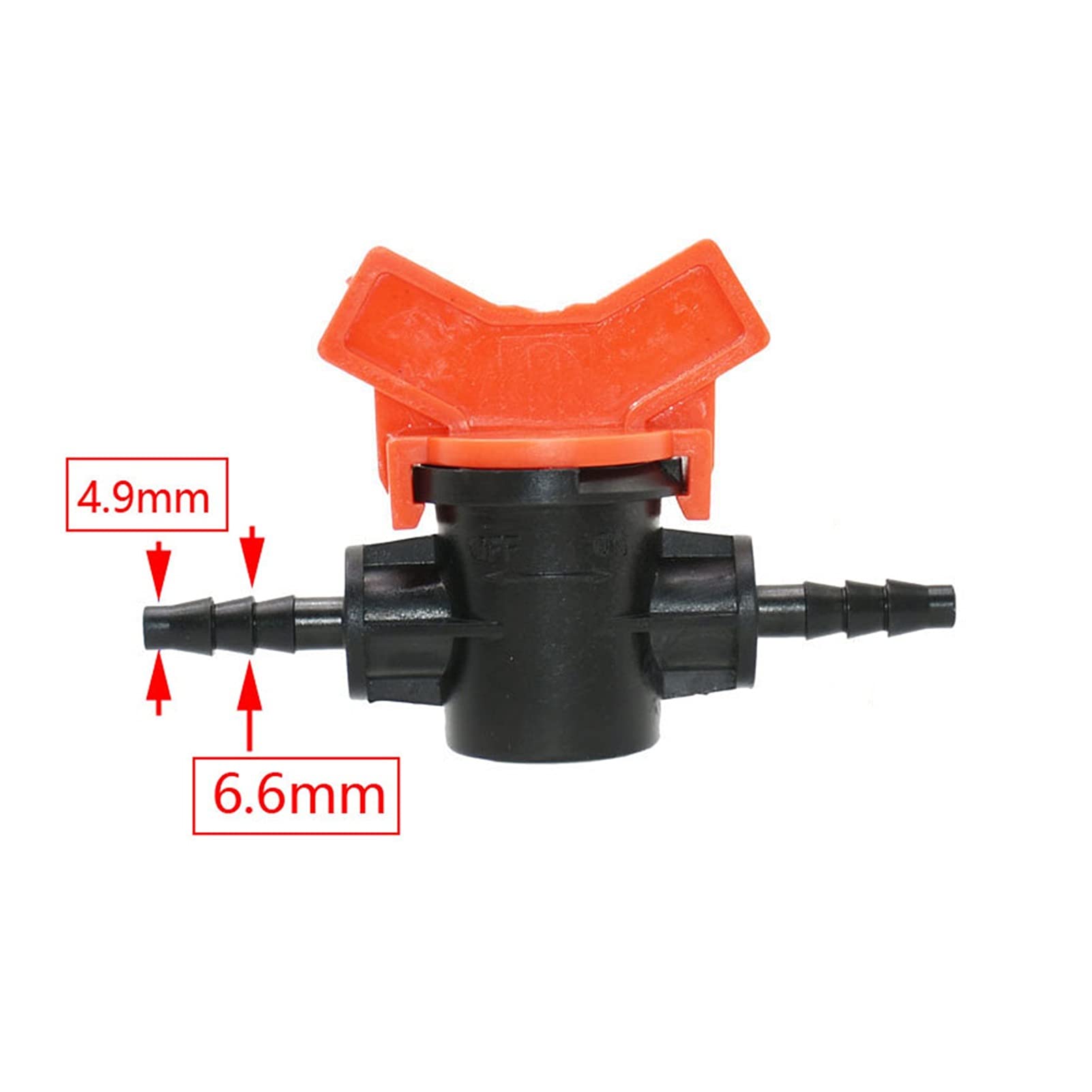 Adaptador de conector de manguera 20 grifos de jardín 4/8/10/12/16/20mm manguera válvula de agua PIERTE PIERTE HOME JARDÍN ORIBUCIDO MICRO RIEGO (Color : 16mm x 3I4)