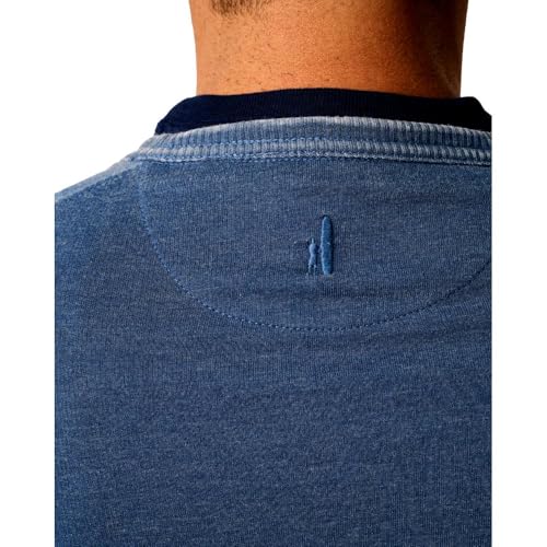 johnnie-O Men's Taber Crewneck Sweatshirt, Navy2