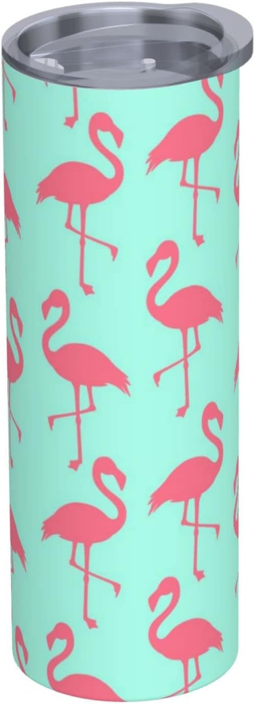 Flamingo Stainless Steel Vacuum Insulated Coffee Tumbler Cup Travel Mug 20 OZ For Home, Office, Sport, Party, Gifts image 2