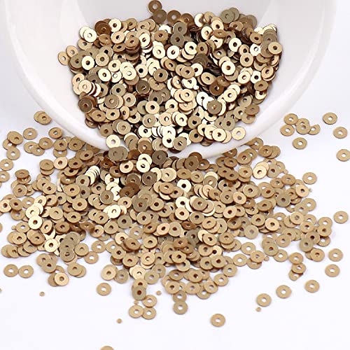 Anevous 4000 pezzi di paillettes per lavori manuali, paillettes luccicanti