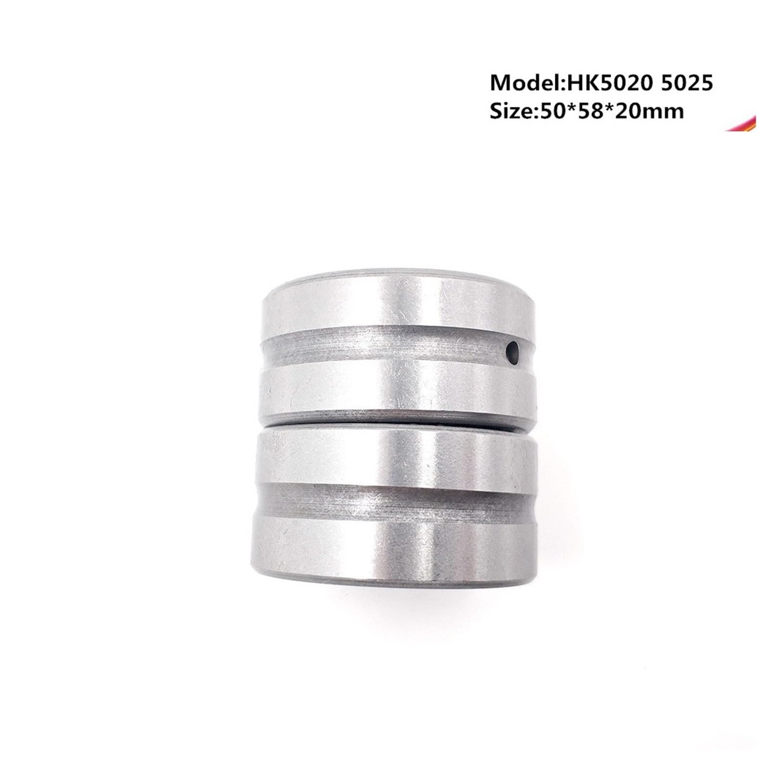 Cojinete de rodillos, HK5025 5025 Rodamientos de agujas Rodamiento copa estirada 505825 50x58x25mm(5)