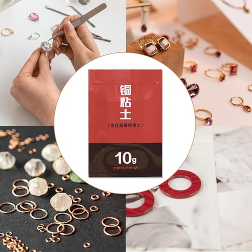 Pâte de cuivre pour modéliser des pendentifs faits main raffinés - 5