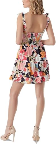 Miniatura 2 de Jessica Simpson Mini vestido de verano floral Nyla para mujer
