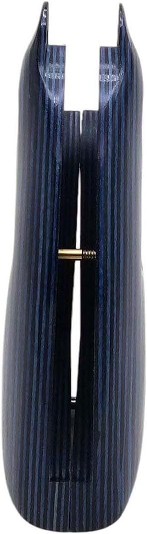 Luxury Blue-Black Pakkawood Grips for Colt Python & Anaconda Revolvers | 24K Gold Plated Emblems & Hardware | Fits 2019+ Models