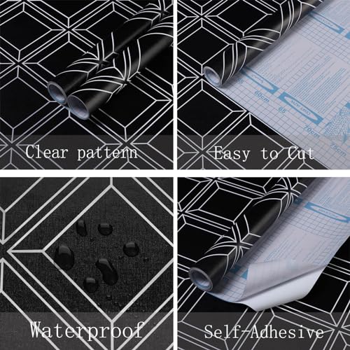 Recopilación y reviews de Papel tapiz geométrico moderno comprados en linea. 2 Imagen adicional