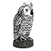 Produktbild QWERWEFR Praktische Eulen Lockvogel Figuren Statuen Gartenschutz Schädlingsbekämpfungsmittel Vogelvernichter Hausgarten Ornament Handwerk Skulpturen
