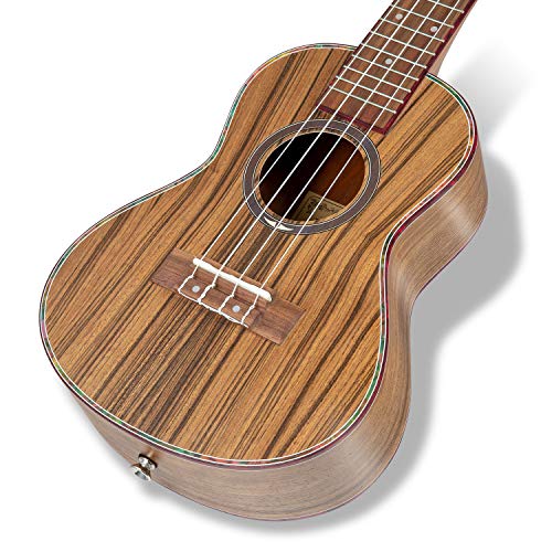 Ukulélé de concert de 23 pouces,Hricane ukulélé professionnel en noyer adapté aux débutants et aux adultes, avec sac… - Les Beatles, Paul McCartney, John Lennon, RIngo Starr, George Harrison Ukulélé de concert de 23 pouces,Hricane ukulélé professionnel en noyer adapté aux débutants et aux adultes, avec sac… – Image 6