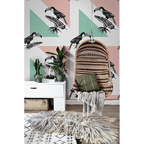 Papier Peint Auto-Adhésif Toucan pour Rénover Facilement vos Murs