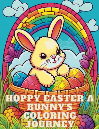 Hoppy Easter A Bunny's Coloring Journey