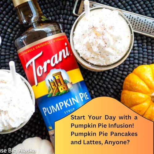 Jimoco® Syrup Pump Dispenser + Torani® Pumpkin pie Syrup, 25.4 oz - Coffee Syrup Pump & Flavoring Bundle - image 4