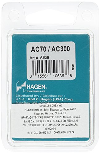 Image of AquaClear Impeller Assembly for AquaClear 70 Power Filter for Aquariums, Replacement Part, A636, black (A636A1)