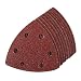 Produktbild 120 Stück HSM Schleifpapier Deltaschleifer Schleifdreieck Schleifscheiben 93 x 93 x 93mm K 40-60-80-120-180