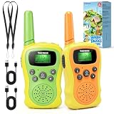 Walkie Talkie Niños Recargable Batería Li-Ion, Set de 2