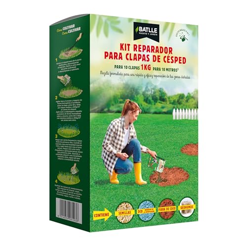 Semillas Batlle Kit Reparador para Clapas de Césped - 1 kg