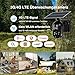 Xega 3G/4G LTE Überwachungskamera Aussen mit SIM Karte Kabellos Solar PTZ IP Kamera Outdoor mit 2K Farb-Nachtsicht 355°/95° Schwenkbar TF-Kartenslot PIR Erkennung 2-Wege-Audio IP66 Wasserdicht