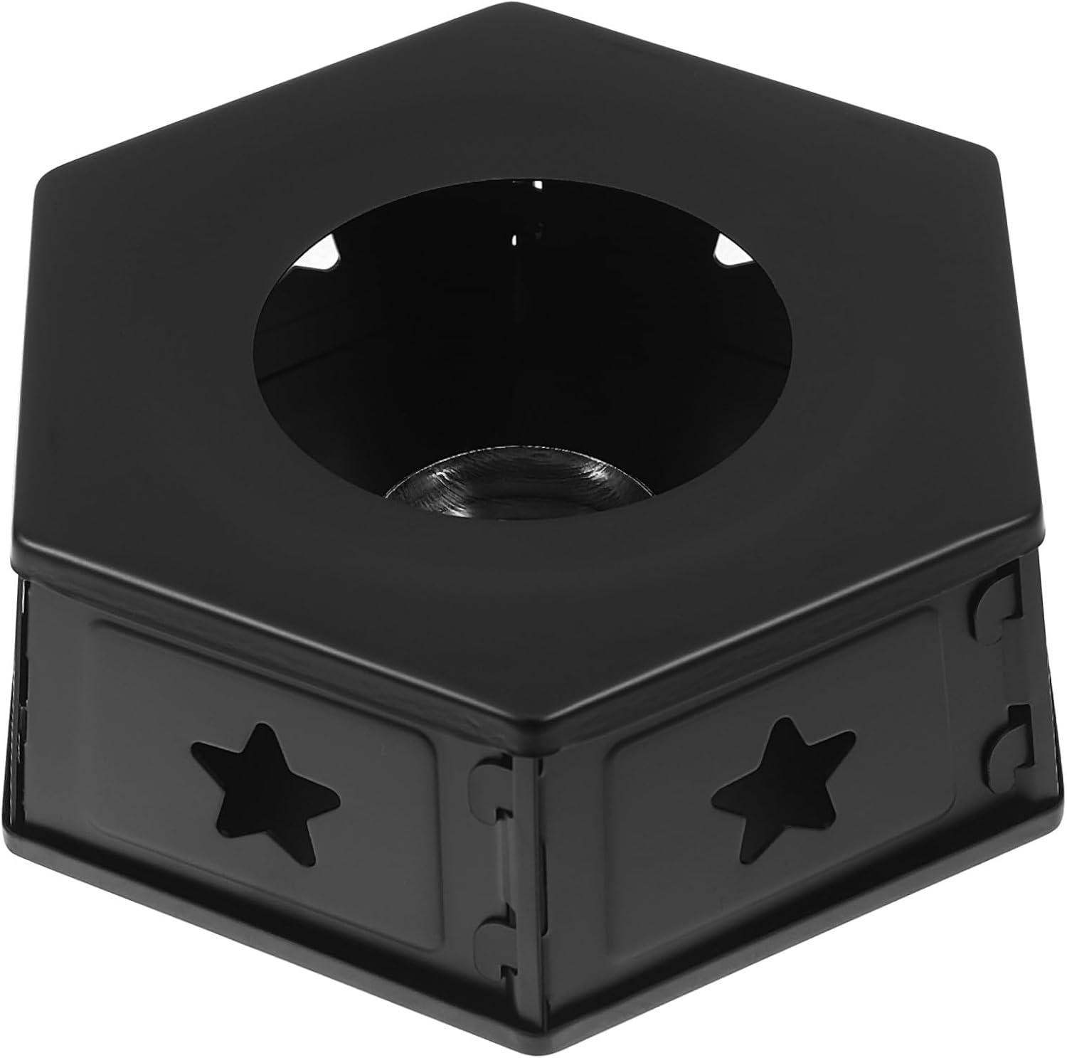 Stainless Steel Portable Hollow Tea Warmer Base Detachable Teapot Stand for Coffee and Tea Heating at Home Or Office,