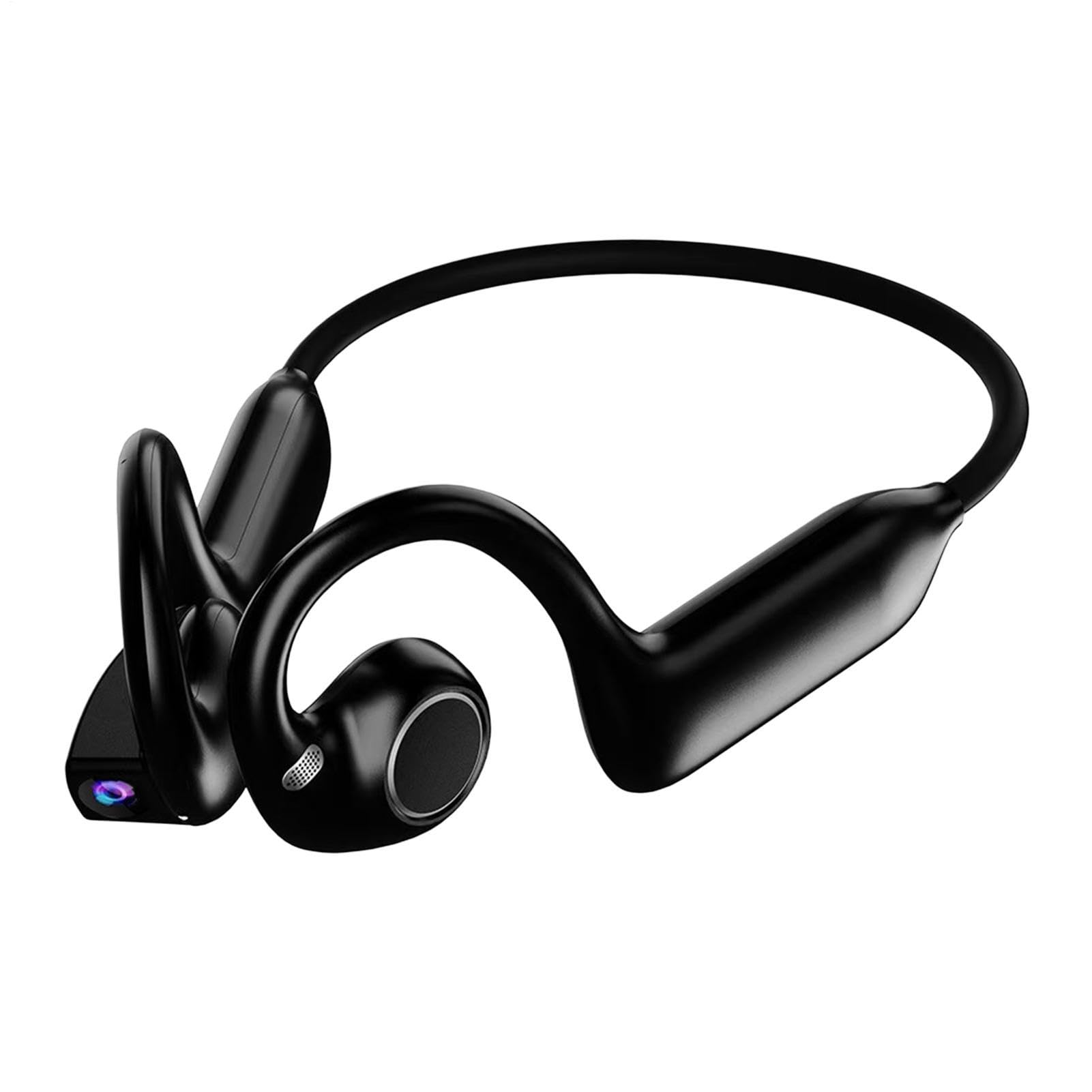 Casque à Conduction Osseuse Sans Fil Casque Intelligent à Oreille Ouverte