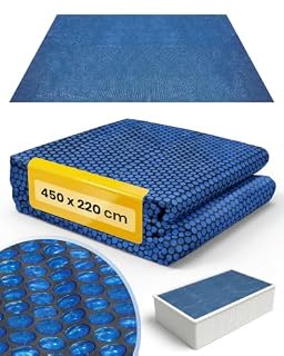 Miganeo bâche à bulles 450 x 220 cm solaire bleue