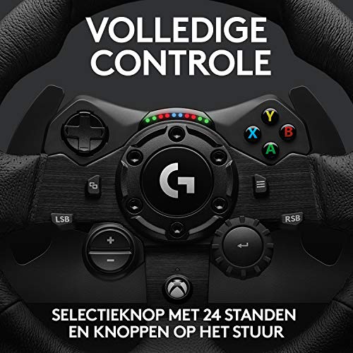 Logitech G923-racestuur en -pedalen met TRUEFORCE forcefeedback tot 1000 Hz, responsief pedaal, startregeling voor… - Image 6