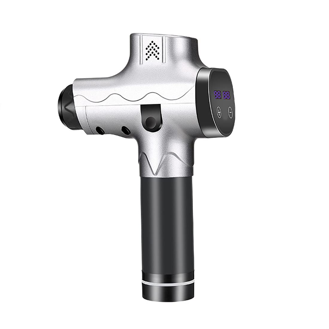 Pistola per Massaggi, Pistola per Massaggi Muscolari, Pistola da Massaggio Muscolare Eccellente E Confortevole, per Muscoli del Corpo, Schiena, Collo,Carbon Fiber