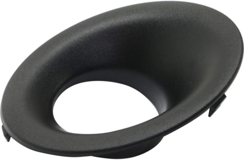 For Dodge Challenger Fog Light Cover 2015 16 17 18 19 2020 Driver and Passenger Side Pair/Set | Textured | DOT/SAE Compliance | CH1038177 + CH1039177 | 68259663AA + 68259662AA