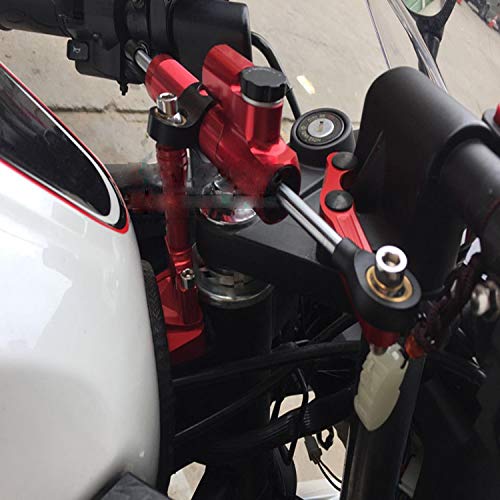 Amortiguador de dirección ajustable de alta precisión para Ninja 300 6