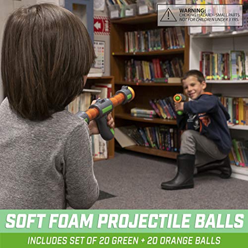 Gosports Official Foam Fire Blasters 2 Pack Toy Blasters & Replacement Bullet Balls - Fun For Accuracy Games And Gosports Foam Fire Shooting Games #TOP2