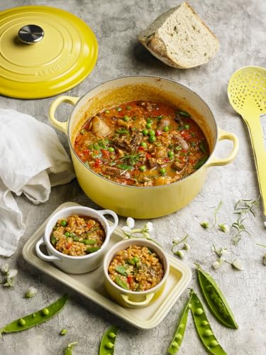 Image of Le Creuset Stoneware Mini Round Cocotte, 8 oz., Soleil