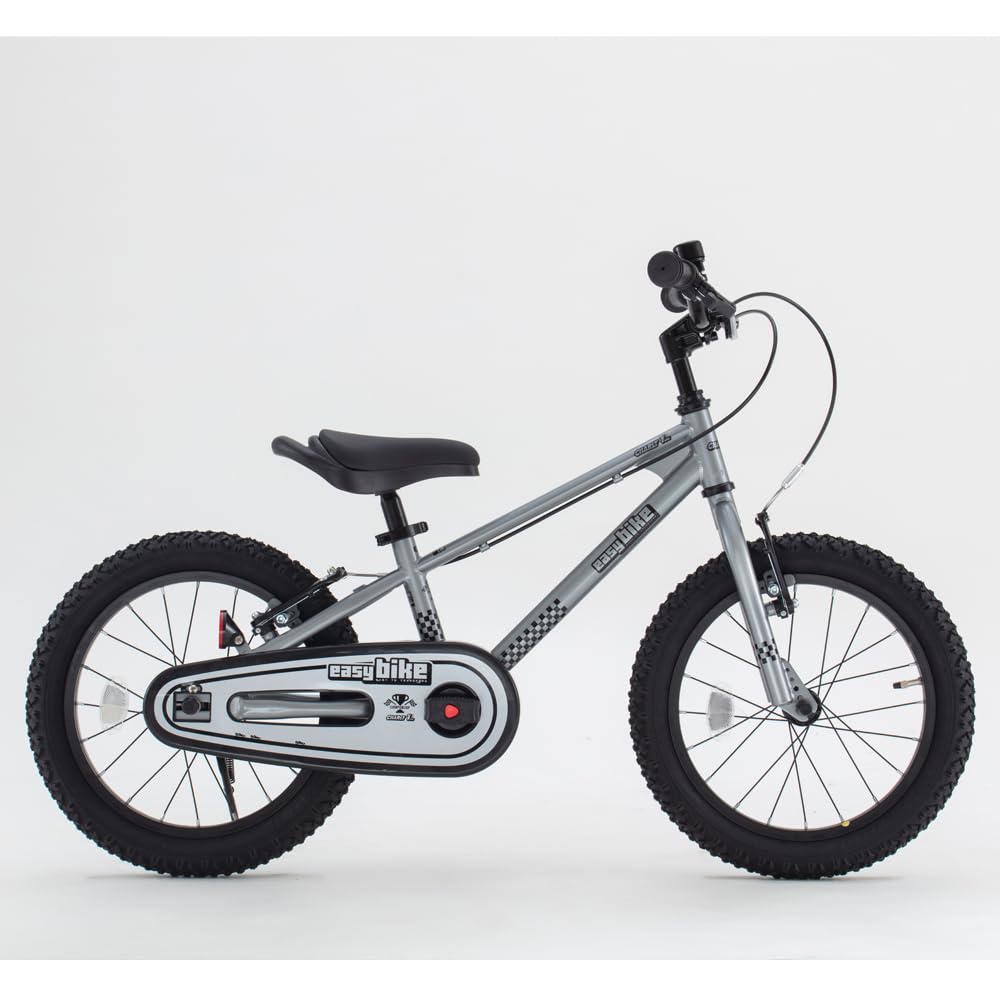 サカイサイクル(SAKAI CYCLE) EZ-Bike 自転車 幼児 子供用 キッズバイク ランニングバイク バランスバイク 4歳から乗れる自転車 初めての自転車 簡単組み換え 16インチ ESB16-70 シルバー