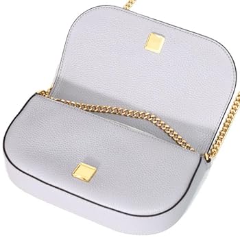 美品♡グレージュ♡トリーバーチ ロゴ レザー 2way ショルダーバッグ TORY BURCH トリーバーチ ショルダーバッグ レディース