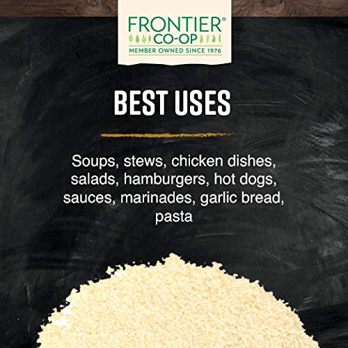 Frontier Co-Op Organic White Onion Granules 1Lb #TOP5