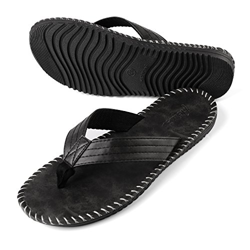 Mens Ultra Light Slip on Slides Skid Resistant All Weather Beach Sandals Quick Dry Indoor Outdoor Flip Flop Thong Sandles2
