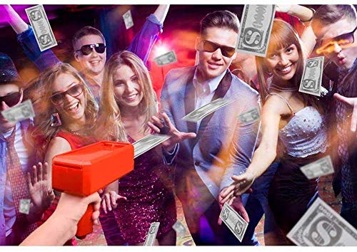 Image of Mimi Money Injector Super Money Cash Gun Make It Rain Money Gun - Include Dummy Dollars, Adult